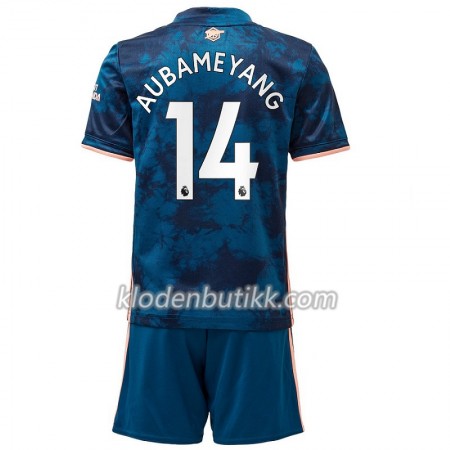 Arsenal Pierre-Emerick Aubameyang 14 Barn Tredjedraktsett 2020-2021 Kortermet (+ Korte bukser)